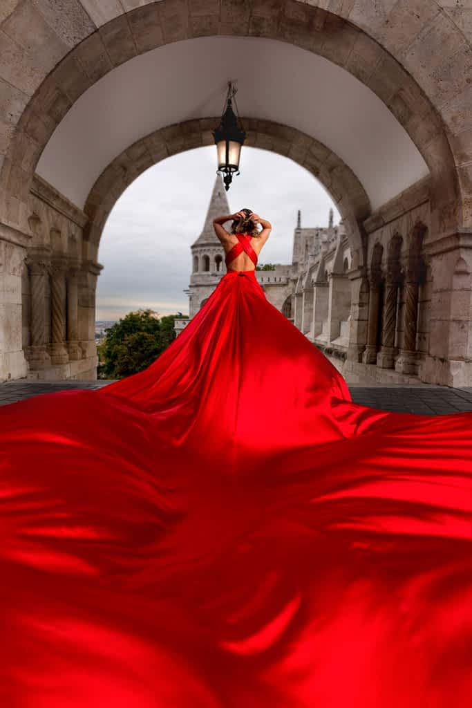 2022 Fisherman's Bastion Amazing Photoshoot BA FLYINGDRESS RETOUCH Instawalk Your memories captured by a local Photographer / Videographer in Budapest.